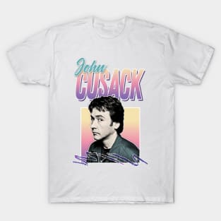 John Cusack - 90s Styled Retro Nostalgia Graphic Design T-Shirt